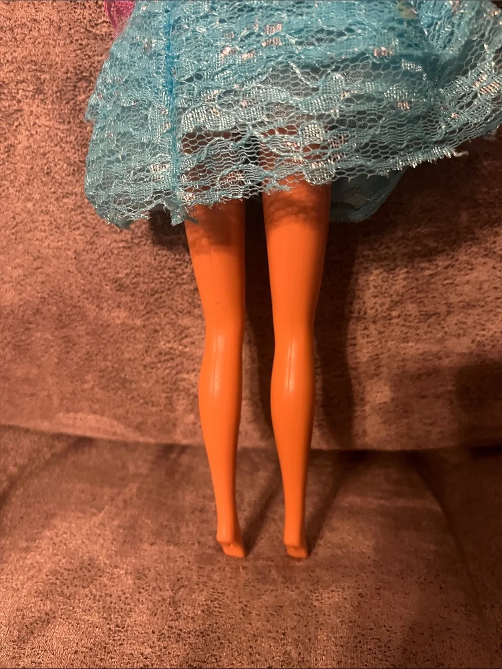 Vintage 1990 Mattel Lights and Lace Teresa Barbie Doll #9727- Rare Steffie Face